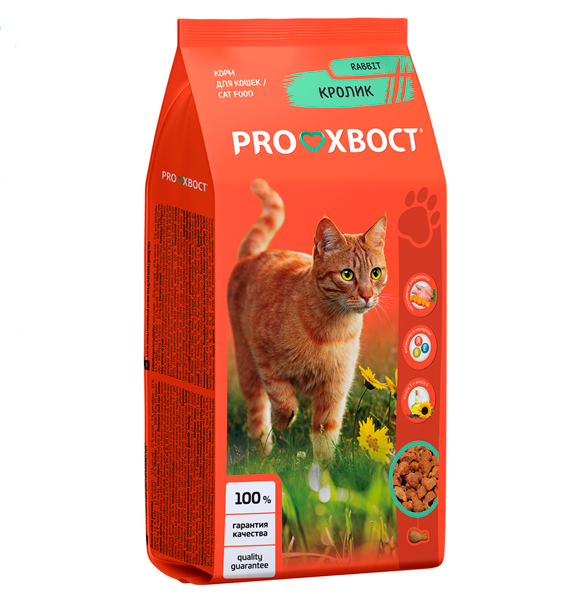 Proхвост для кошек с кроликом (на вес за 1кг)